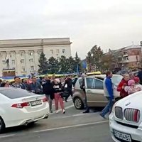 Hersonā atgriezusies Ukrainas policija un darbu sāk administrācija