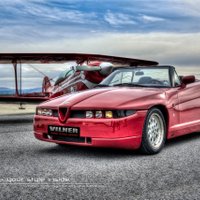 Bulgāru 'Vilner' restaurētais 'Alfa Romeo RZ'