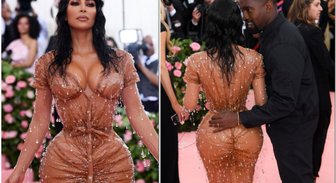 Прозрачные платья стали трендом у знаменитостей