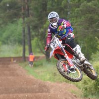 Matīss Karro uzvar Latvijas motokrosa čempionāta 2.posmā
