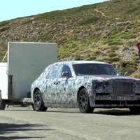 Video: 'Rolls-Royce' izmēģina jaunā limuzīna spēju vilkt treileri