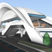 Attēli: Kā nākotnē izskatīsies 'Rail Baltica' Rīgas Centrālās dzelzceļa stacijas apkārtne