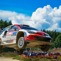 Rovanpere drošā vadībā pirms Igaunijas WRC posma pēdējās dienas