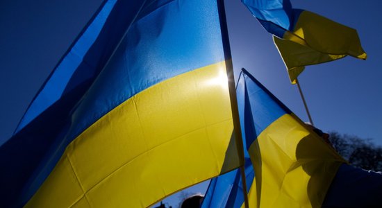 Задержан мужчина, осквернивший украинский флаг в Вецмилгрависе