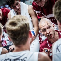 Latvijas U–18 basketbolistu treneris Visockis-Rubenis: Mēs uz priekšu ejam soli pa solim