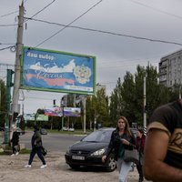 Okupantu daļēji kontrolētajās Ukrainas teritorijās sākušies pseidoreferendumi par pievienošanos Krievijai