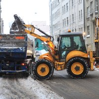 No Rīgas līdz šim izvesti 16 000 kubikmetru sniega