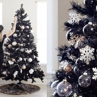 ФОТО. Новогодний тренд 2018: черные готические елки