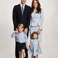 Britu karaļnams publisko mīlīgu Viljama ģimenes foto