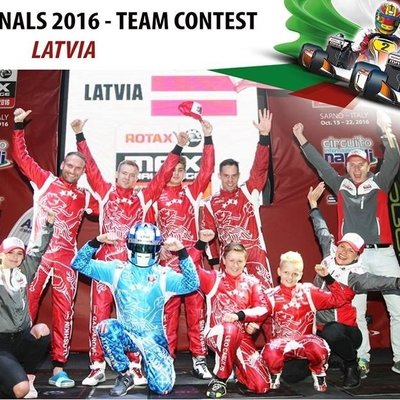 Latvijas kartinga komanda startē 'Rotax' pasaules finālā un gaida līdzjutēju balsis 'Facebook'