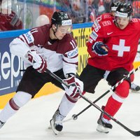 Latvijas hokejisti ar zaudējumu mača izskaņā noslēdz gatavošanos pasaules čempionātam