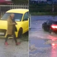 Video: Zaglis no autoplača Rīgā aizdzen BMW spēkratu