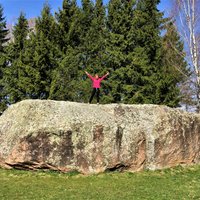Lielākais akmens Lietuvā netālu no Latvijas robežas
