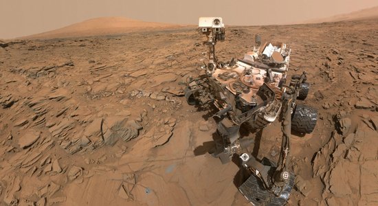 Foto: Kā top selfijs uz Marsa