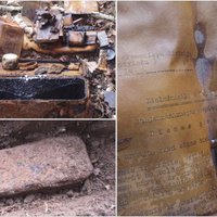 Kurzemes mežos negaidīti atrod 2. pasaules kara beigu dokumentus