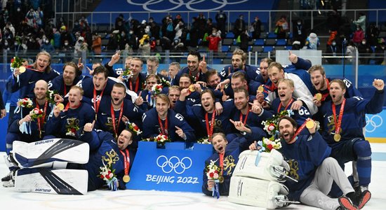 Somijas hokejisti pirmo reizi kļūst par olimpiskajiem čempioniem