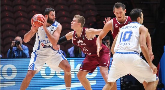 Латвия уступает концовку Греции, для команды Багатскиса еще ничего не ясно