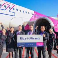 Wizz Air открыла "курортный" маршрут Рига - Аликанте