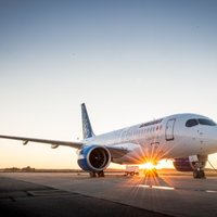 Reportāža: ‘airBaltic’ pasūtītajām ‘Bombardier CSeries’ - pirmais testa lidojums