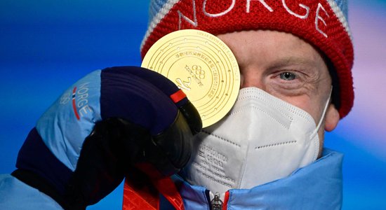 'Pekina 2022': Norvēģija priekšlaicīgi nodrošina sev uzvaru medaļu ieskaitē