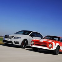 'Škoda' pirmajam 'RS' modelim svin 40 gadu jubileju