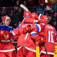 Cборная России одержала первую победу на молодежном чемпионате мира по хоккею