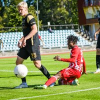 'Valmiera' FC pēc uzvaras par 'Liepāju' turpina cerēt uz virslīgas zeltu