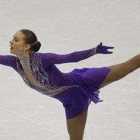 Кучвальская и Васильев стали чемпионами Латвии по фигурному катанию