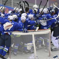 Slovēņi iekļūst olimpiskā hokeja turnīra ceturtdaļfinālā