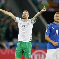 Īrija uzvar Itāliju un iekļūst 1/8 finālā; Beļģija noslēdz Ibrahimoviča karjeru izlasē