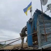 Hersonas apgabalā karogs pacelts Miroļubivkā; notriekts Su-25