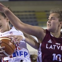 Latvijas U-16 basketbolistes EČ astotdaļfinālā zaudē Horvātijai