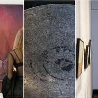 Foto: Ar trīs izstāžu atklāšanu sācies Cēsu mākslas festivāls