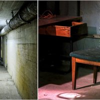 Foto: Rīgas stacijā likvidē slepenu atomkara bunkuru
