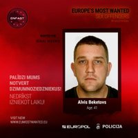 Eiropas meklētāko noziedznieku pulkā arī varmāka no Latvijas