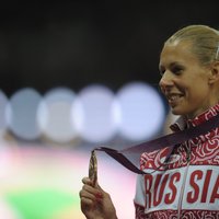 Krievu septiņcīņniecei Černovai atņemts pasaules čempiones tituls un Londonas medaļa