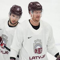 Сборная Латвии проиграла контрольный матч перед началом хоккейного олимпийского турнира