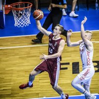 Latvijas U-20 basketbolisti pārbaudes spēlē uzvar Igauniju; U-18 valstsvienība zaudē vāciešiem