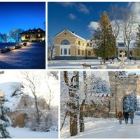Aristokrātiska ziemas pasaka tepat Latvijā: pilis un muižas svētku rotā