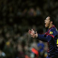 'Barcelona' futbolisti savā laukumā zaudē pirmoreiz gandrīz divu gadu laikā