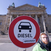 Vācijas tiesa atzīst pilsētu tiesības aizliegt dīzeļdzinējus
