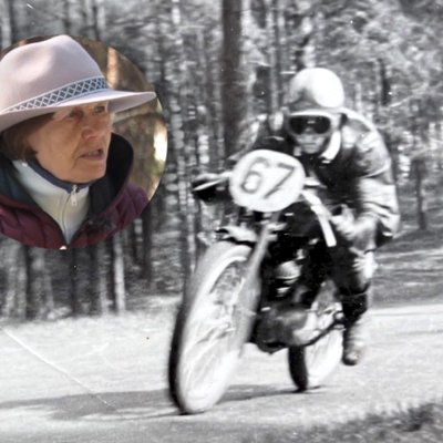 Video: Motosporta leģenda Rūta Smertjeva aktīva arī 84 gados