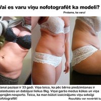 Sokolovs pierāda: sieviete ar lieko svaru var izskatīties kā modele