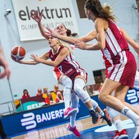 Latvijas basketbolistes svarīgā mačā pieveic Horvātiju un saglabā cerības EČ kvalifikācijā