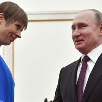 Кальюлайд после встречи с Путиным: вопрос о президентских регалиях не поднимался