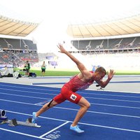 Jānis Leitis Eiropas čempionātā divas dienas pēc kārtas labo Latvijas rekordu 400 m sprintā