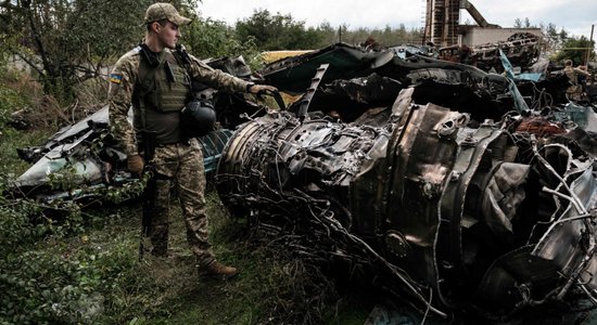 Ukraina notriekusi kārtējos okupantu Su-34