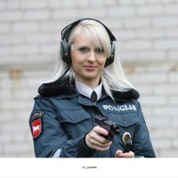 ФОТО: Сотрудницы каунасской полиции стали фотомоделями