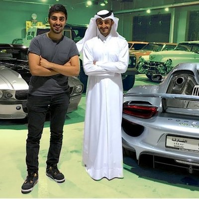 Video: Iespaidīgā auto kolekcija arābu šeiham, kurš Rīgā startēs rallijā 'Gumball'