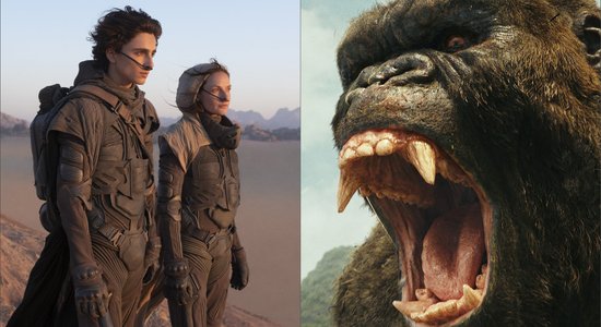 Sagatavojies kases grāvēju atgriešanās uznācienam: 'Kāpa' un 'Godzilla pret Kongu'